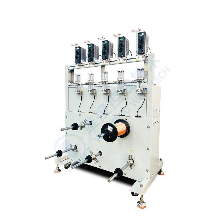 Split servo tensioner
